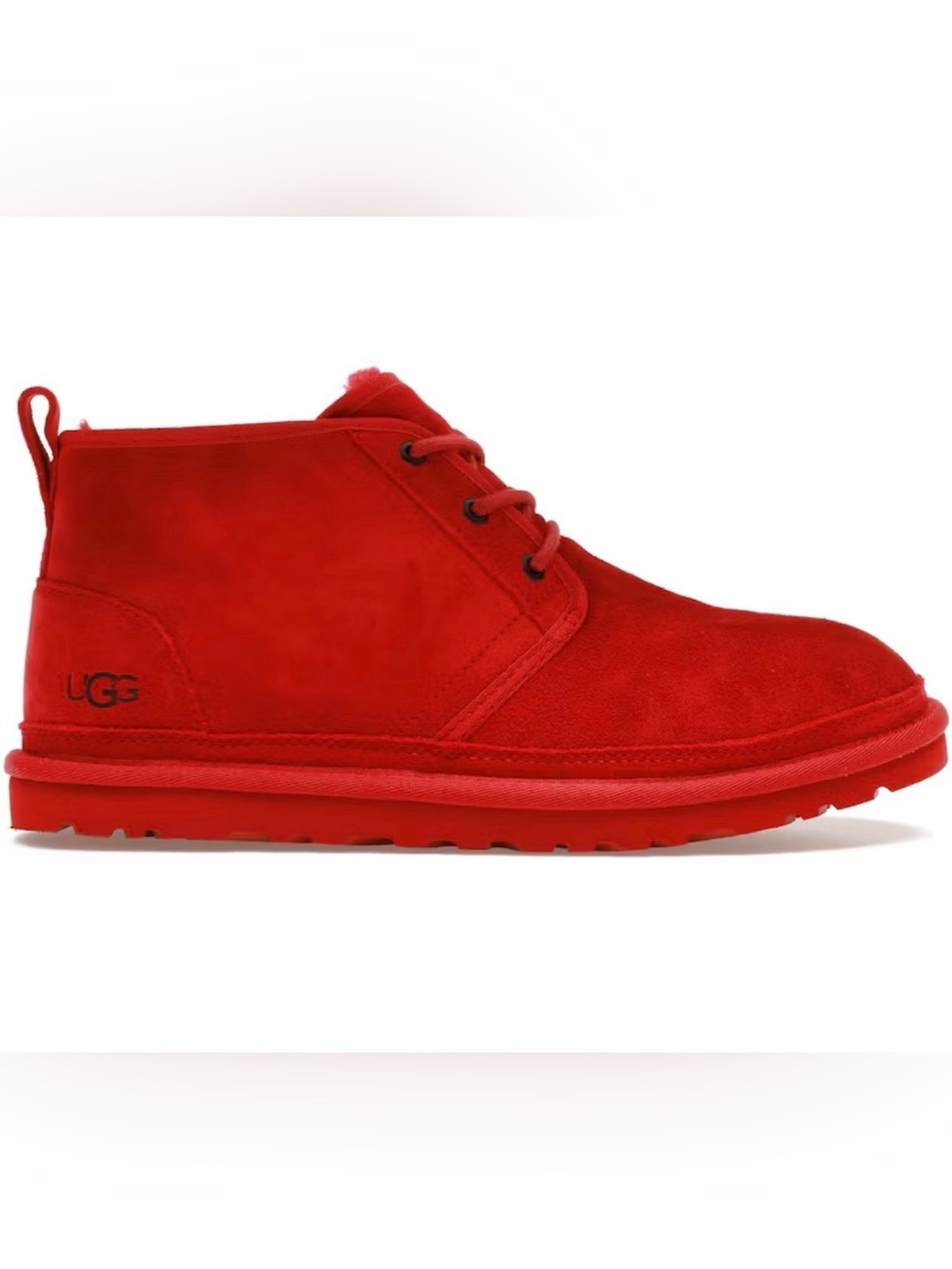 Ugg women Red Suede Lace-Up Shoes